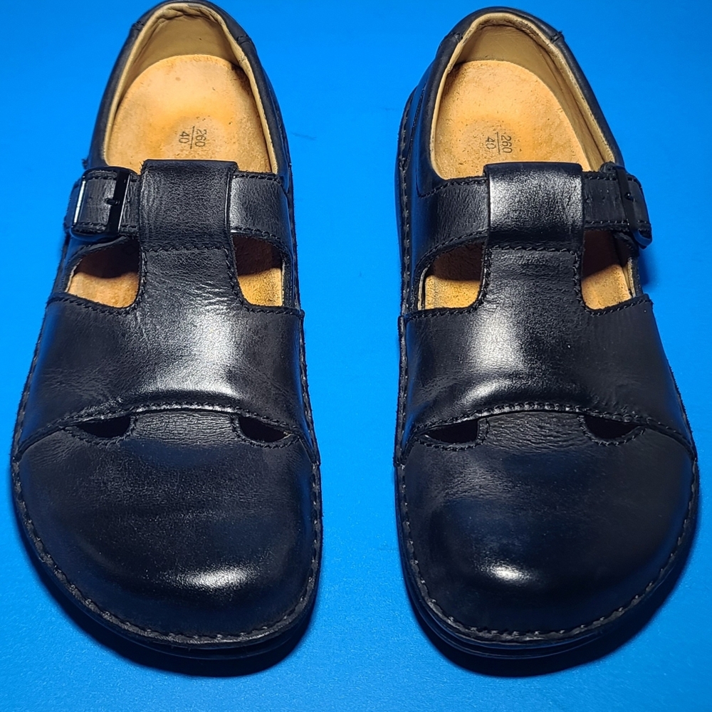 Birkenstock Madeira Boston Mary Jane Women's Black Leather Sandals